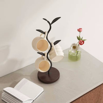 Cafe Style Coffee Counter Decor Mug Tree For Hanging Cups