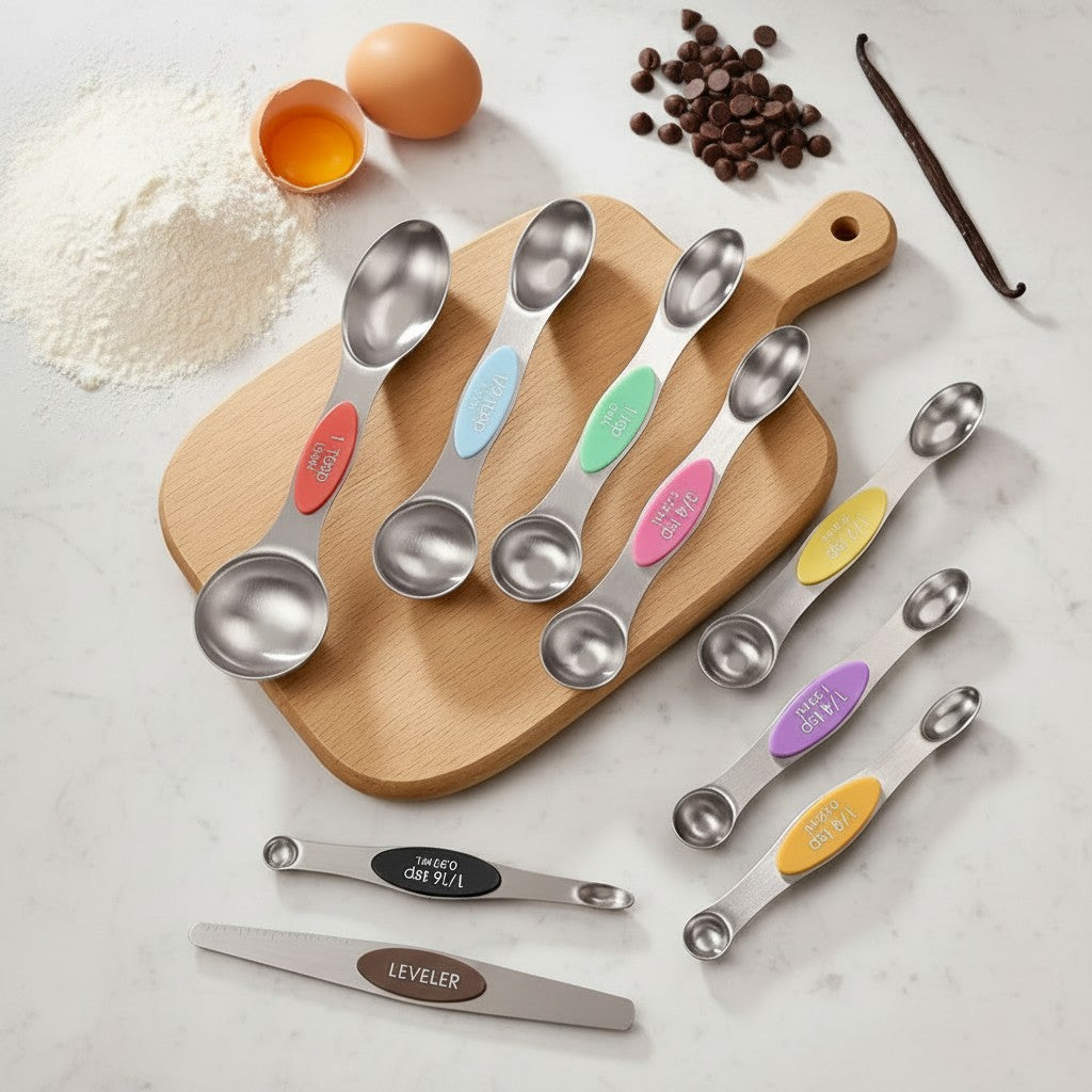 Colorful Measuring Spoons Baking Tools For Scooping Ingredients
