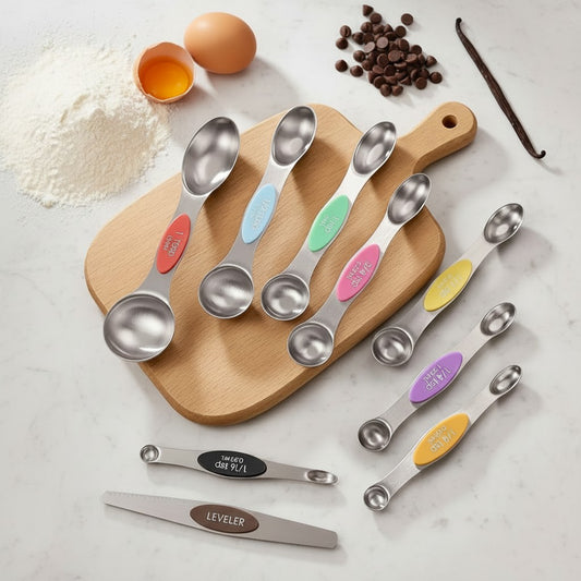Colorful Measuring Spoons Baking Tools For Scooping Ingredients