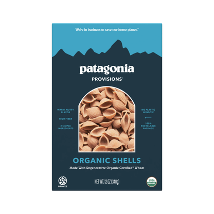 Patagonia Provisions Organic Pasta Shells 12oz