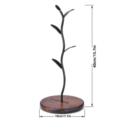 Sprout Countertop Mug Tree Cup Stand Size Measurements