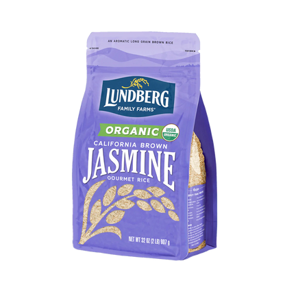 Lundberg Family Farms Organic California Brown Jasmine Rice 32oz