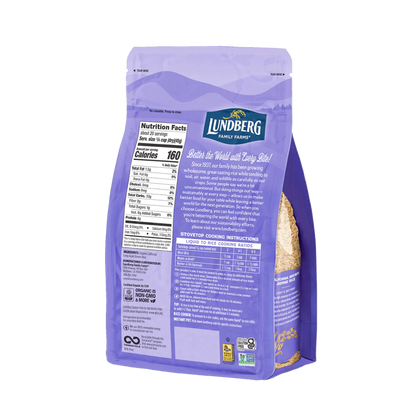 Lundberg Brown Jasmine Organic Rice Nutrition Facts Gluten Free Ingredients
