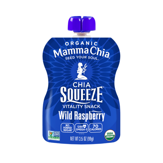 Mamma Chia Organic Chia Squeeze Wild Raspberry 3.5oz