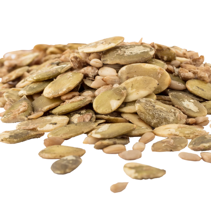 Organic Sprouted Pumpkin And Sunflower Seeds With Sea Salt Go Raw
