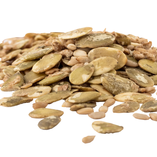 Organic Sprouted Pumpkin And Sunflower Seeds With Sea Salt Go Raw